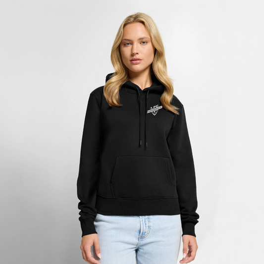 Frauen Premium Hoodie "FCN" - Schwarz