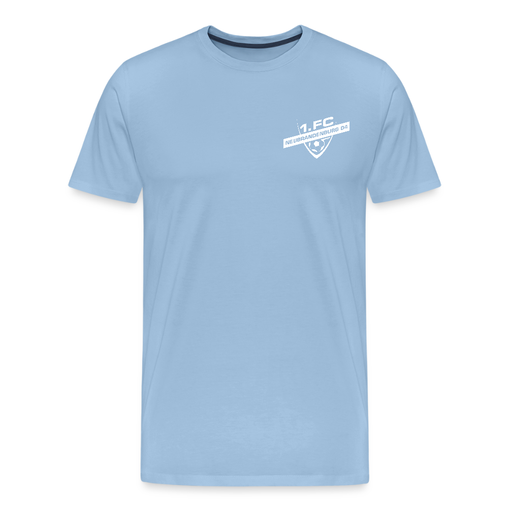 Männer Premium T-Shirt "FCN" - Sky
