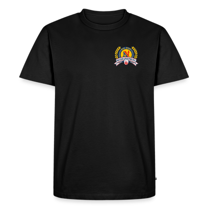 Männer Premium T-Shirt - Tradition BSG Post Neubrandenburg - Schwarz