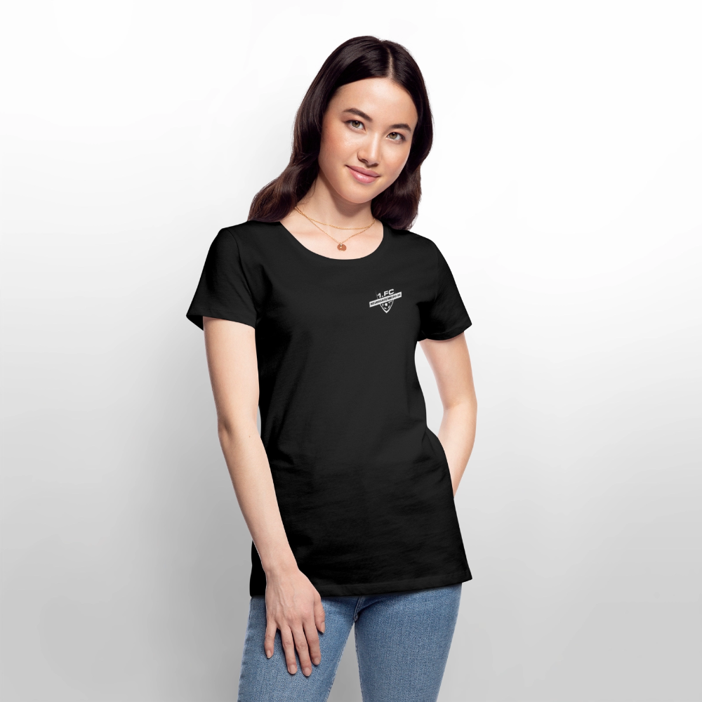 Frauen Premium T-Shirt "FCN" - Schwarz