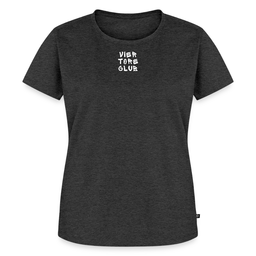 Frauen Premium T-Shirt "VTC" - Anthrazit meliert