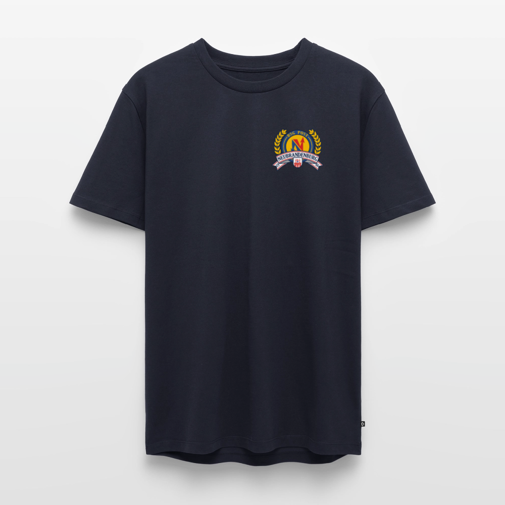 Männer Premium T-Shirt - Tradition BSG Post Neubrandenburg - Navy