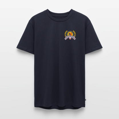 Männer Premium T-Shirt - Tradition BSG Post Neubrandenburg - Navy