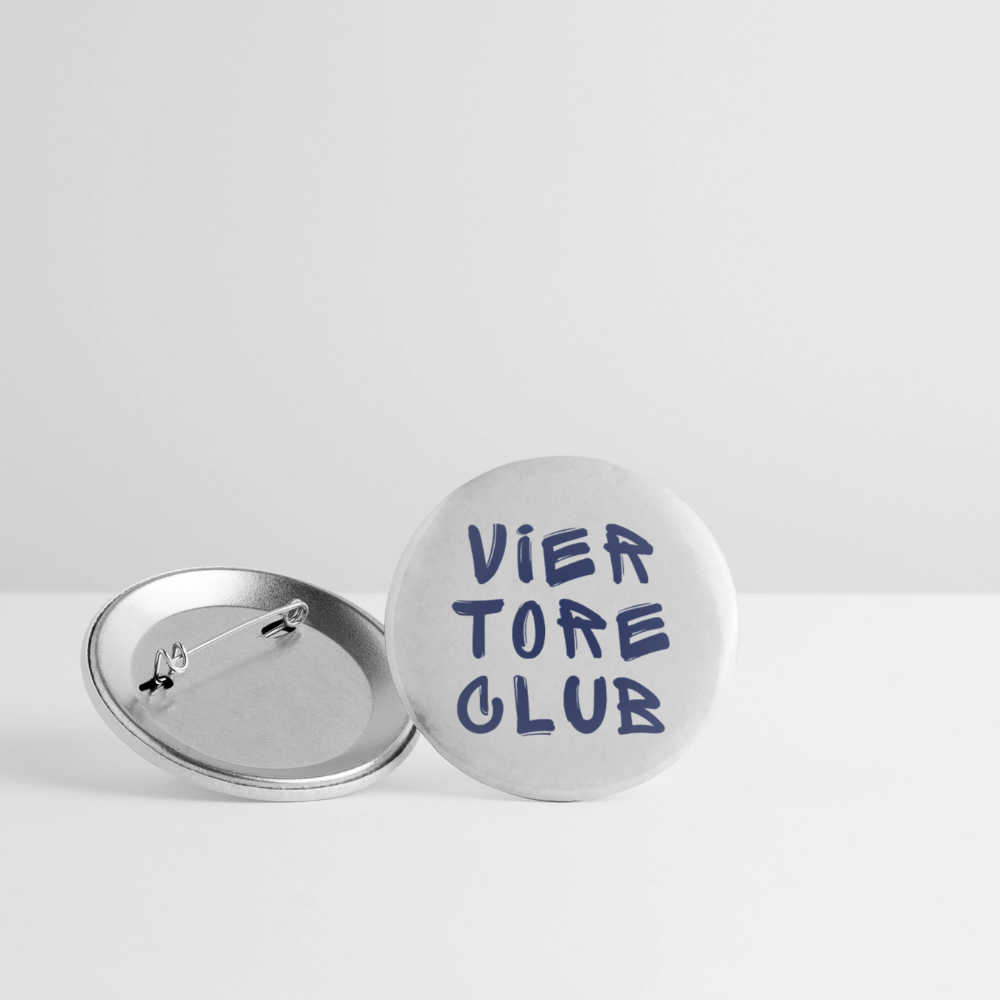 Buttons 32 mm (5er Pack) - VTC - Weiß