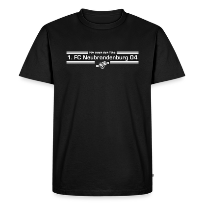 Männer Premium T-Shirt - "Für immer Vier Tore" - Schwarz