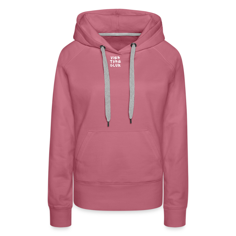 Frauen Premium Hoodie "VTC" - Malve