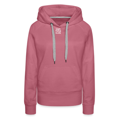 Frauen Premium Hoodie "VTC" - Malve