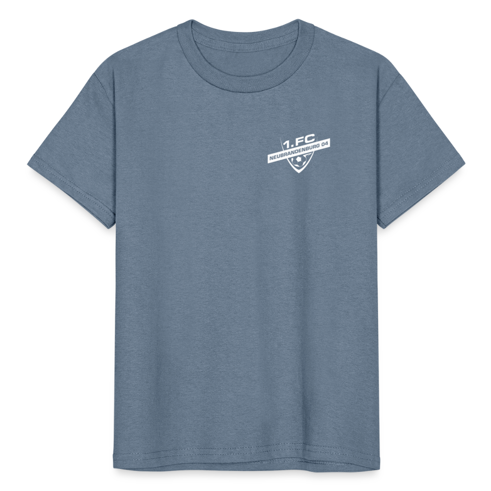 Kinder Heavy Cotton T-Shirt - FCN - Blaugrau