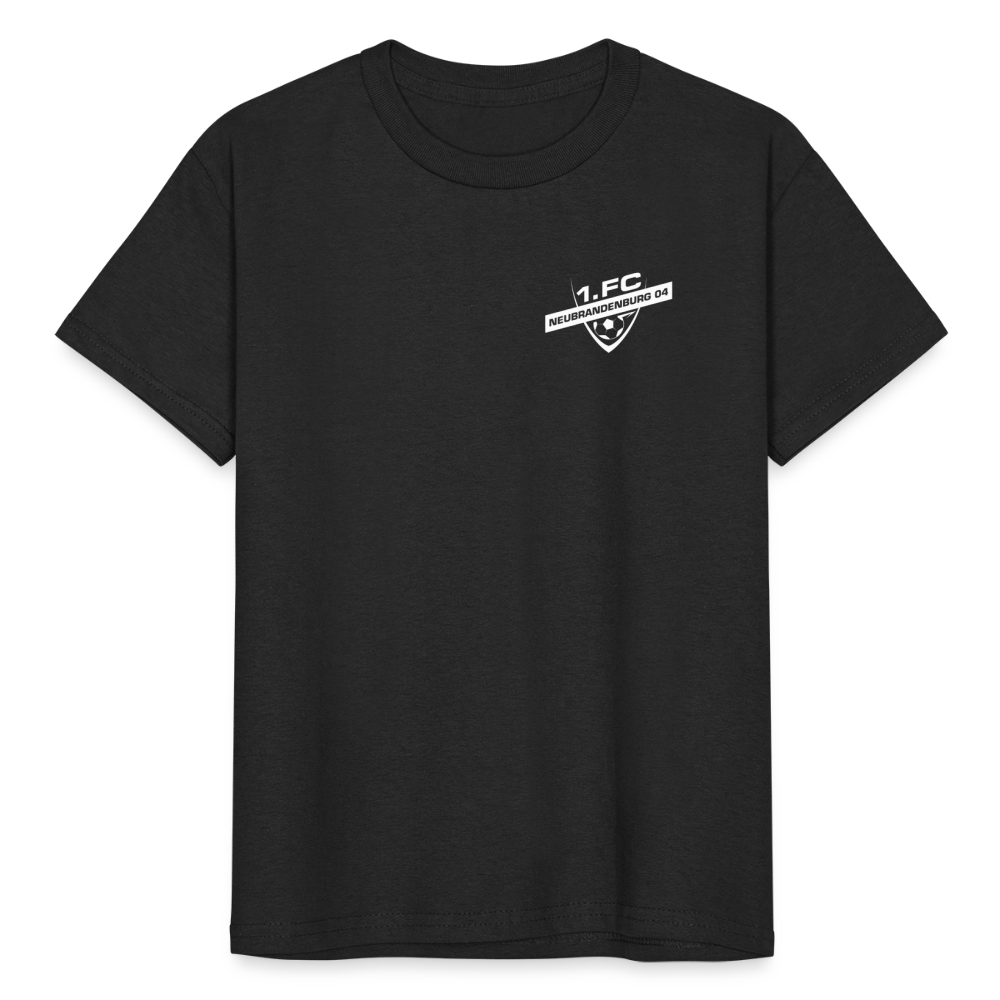 Kinder Heavy Cotton T-Shirt - FCN - Schwarz
