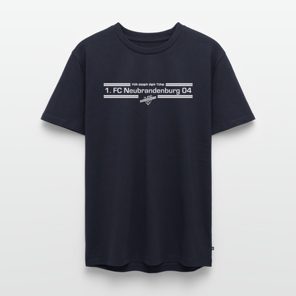 Männer Premium T-Shirt - "Für immer Vier Tore" - Navy