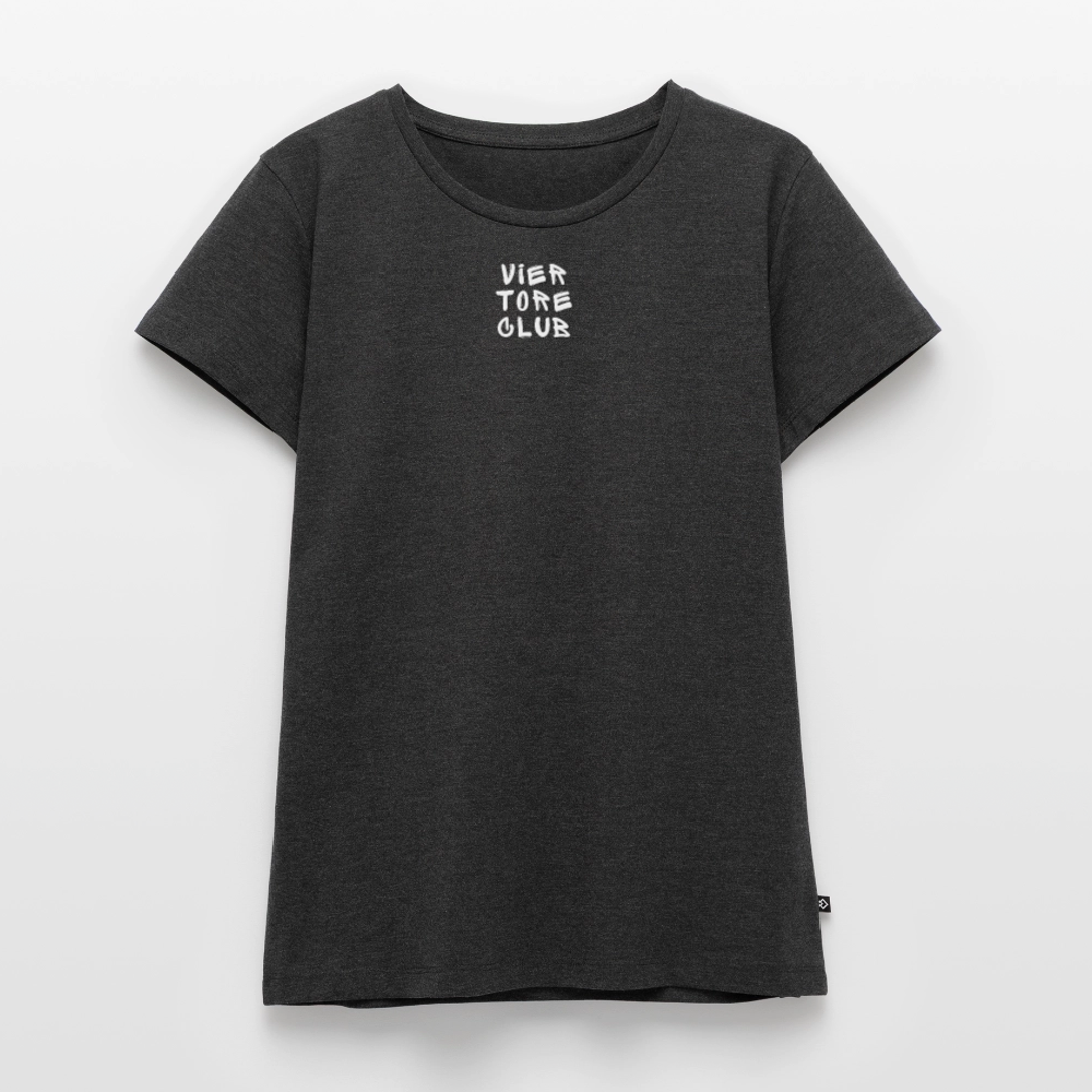 Frauen Premium T-Shirt "VTC" - Anthrazit meliert