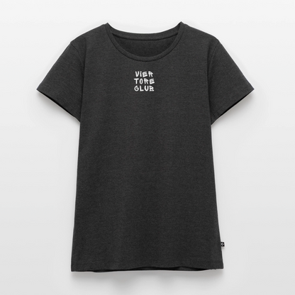 Frauen Premium T-Shirt "VTC" - Anthrazit meliert