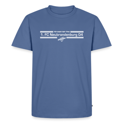 Männer Premium T-Shirt - "Für immer Vier Tore" - Taubenblau