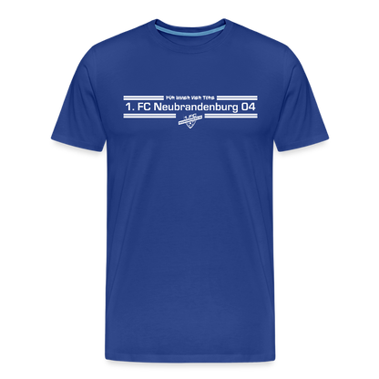Männer Premium T-Shirt - "Für immer Vier Tore" - Königsblau